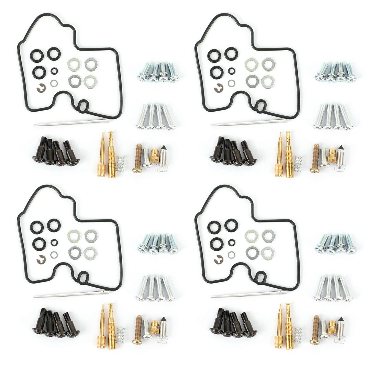 KIT RIPARAZIONE GUARNIZIONI GETTI CARBURATORE CARBURATORE per YAMAHA YZF R6 600 1999-2002 Generico