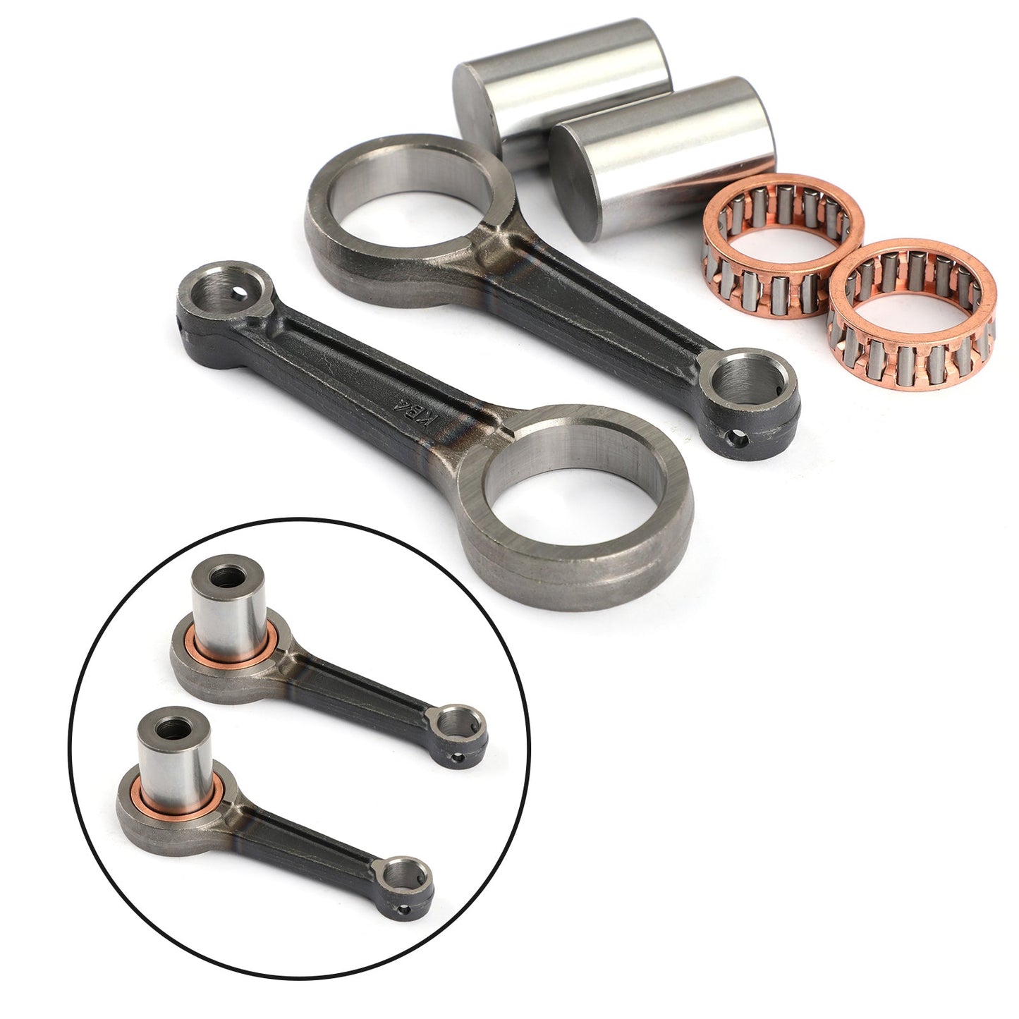 Kit manovella bielle 2PCS per Honda CMX 250 CA 250 CM 250 CB 250 Two Fifty generico