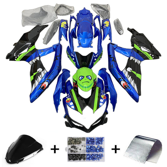 Amotopart Kit carena Suzuki GSXR 600/750 2008-2010 K8 Carrozzeria Plastica ABS