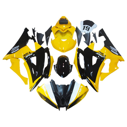 Amotopart Yamaha YZF 600 R6 2008-2016 Kit Carena Carrozzeria Plastica ABS