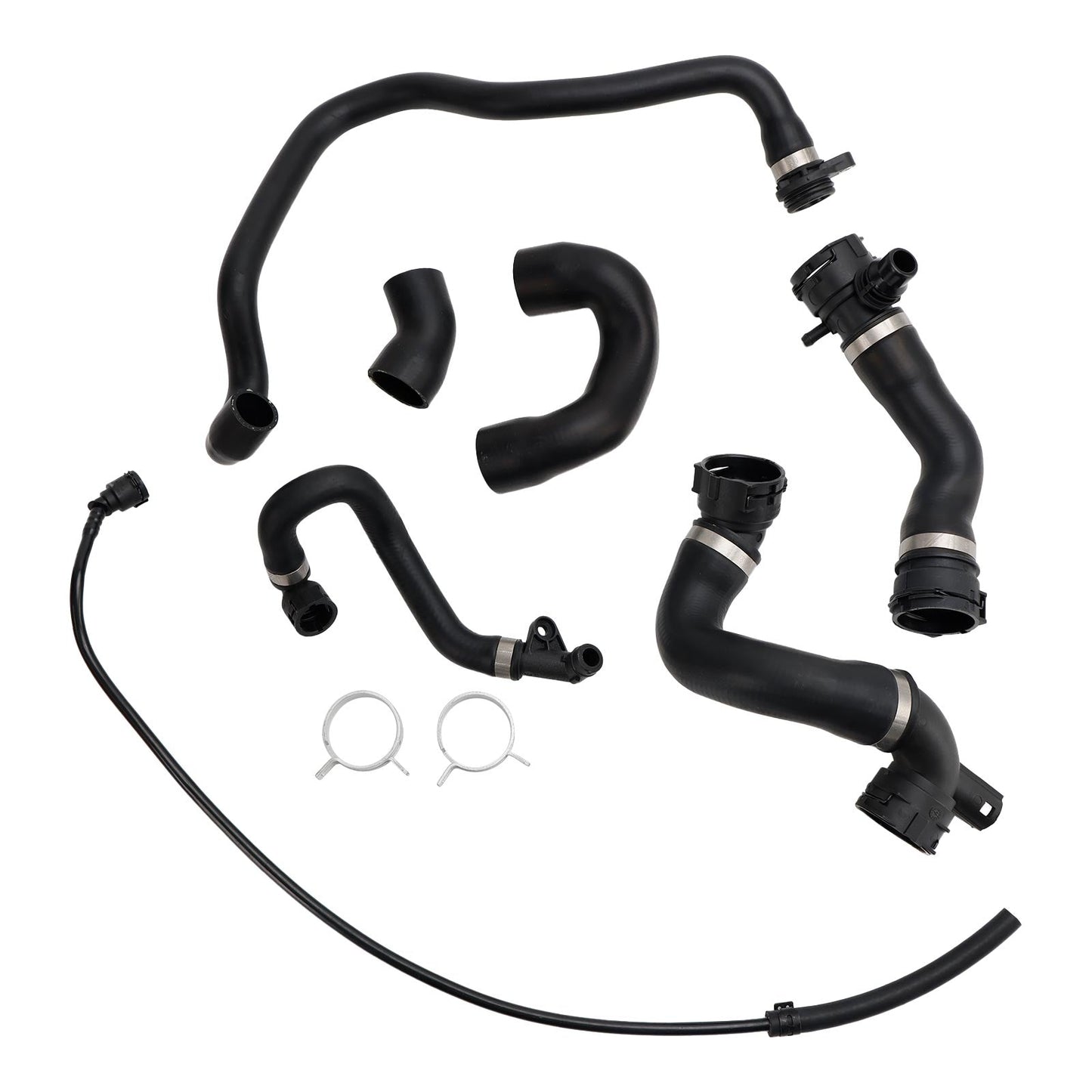 Kit tubo flessibile dell'acqua di raffreddamento del radiatore BMW E90 128i 328i 2007-2011 (7 tubi)