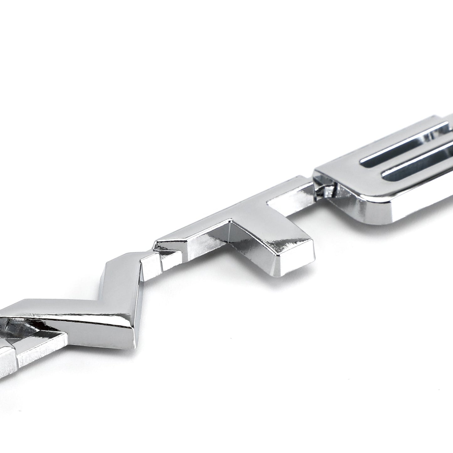 3D Metal i-VTEC Car Trunk Rear Turbo Fender Distintivo dell'emblema Decalcomanie Adesivi Argento Generico