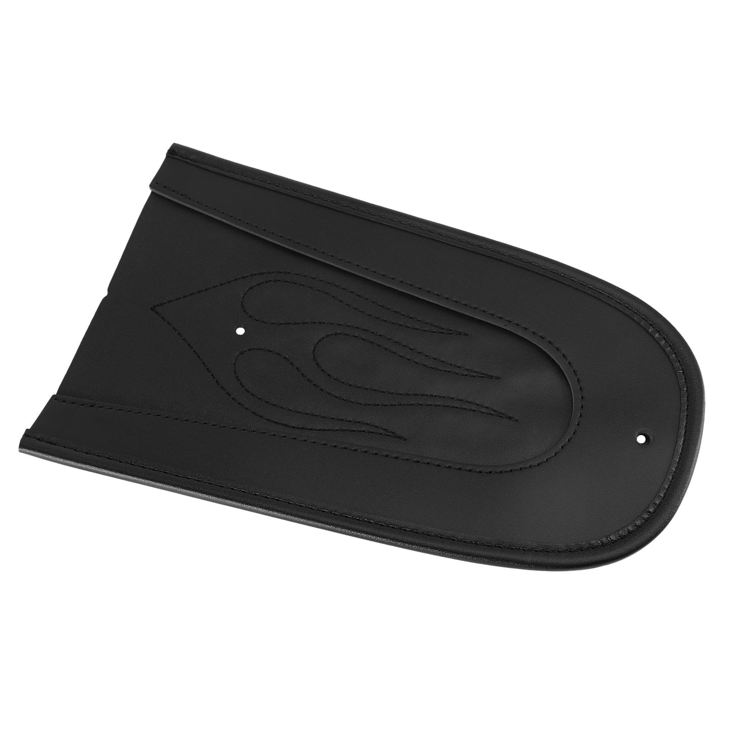 Bavaglino per parafango posteriore per sella monoposto in pelle sintetica nera per Sportster 1200 883 Generico