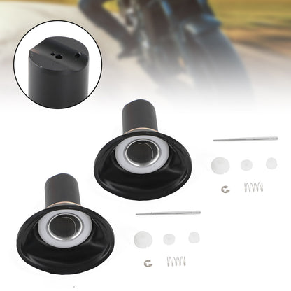 2x kit di riparazione del diaframma dello stantuffo del carburatore adatto per Yamaha XJR400 1993-2000 generico