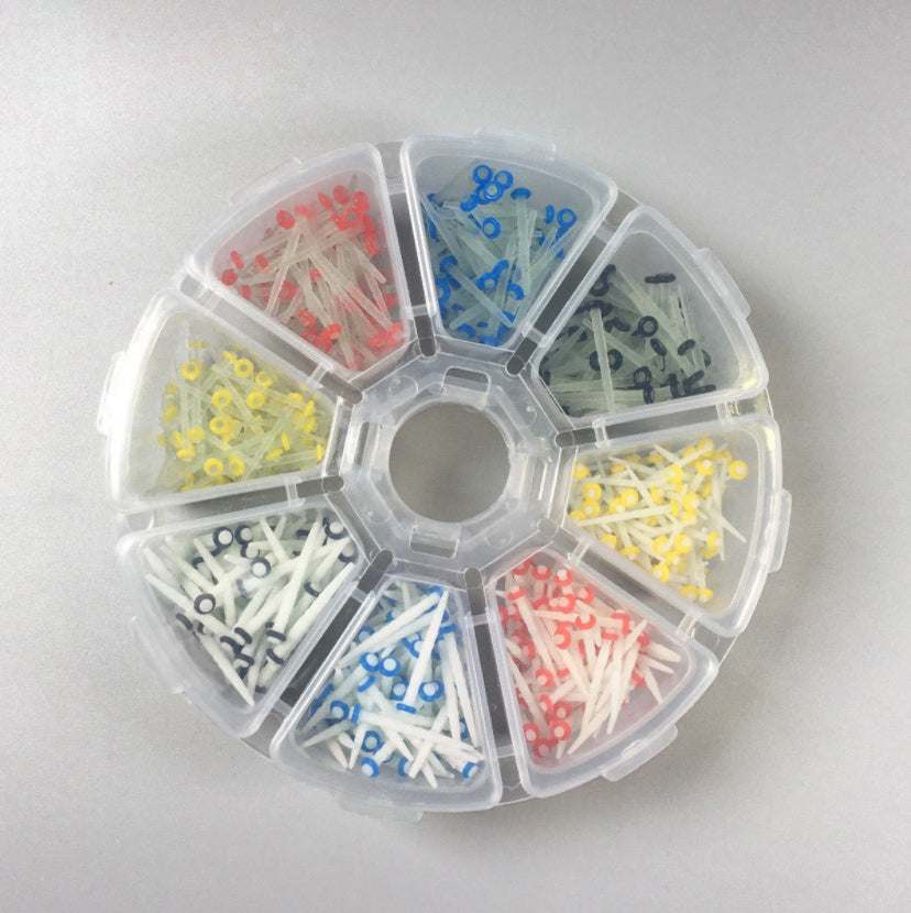 200 Pezzi Di Denti Dentali Al Quarzo In Fibra Di Vetro Per Restauro - Foto 6