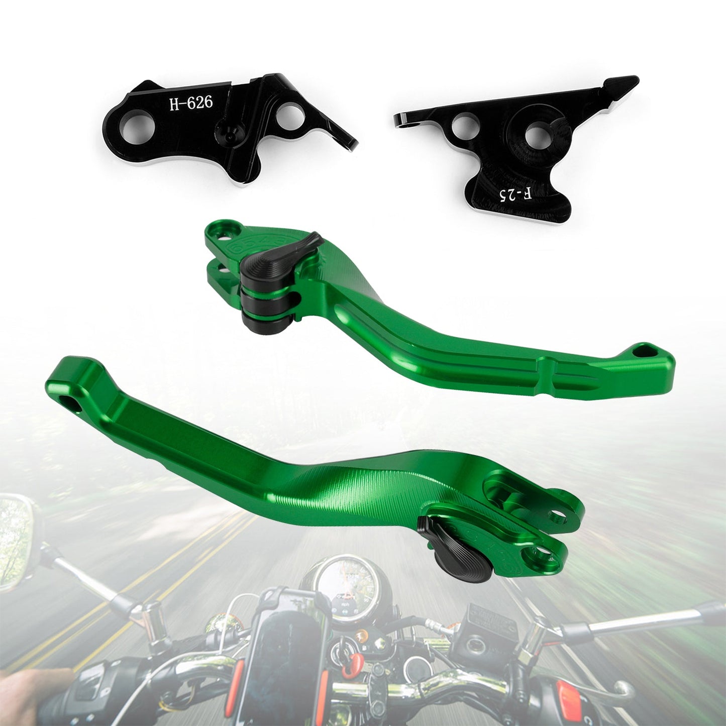 Honda GROM CBR250R CBR300R CBR500R Leva freno frizione corta CNC