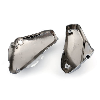 Copri batteria destro e sinistro cromato per Suzuki C50 VL800 Volusia VL 800 coppia generico