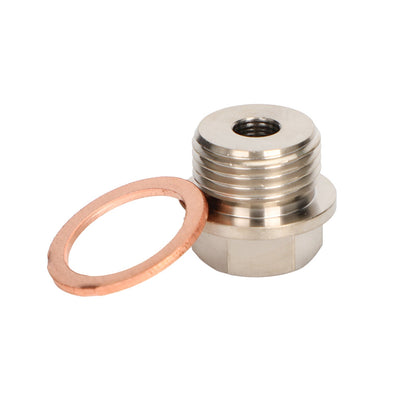 1/8" NPT a M18x1.5 Adattatore mittente per manometro temperatura pressione maschio Generico