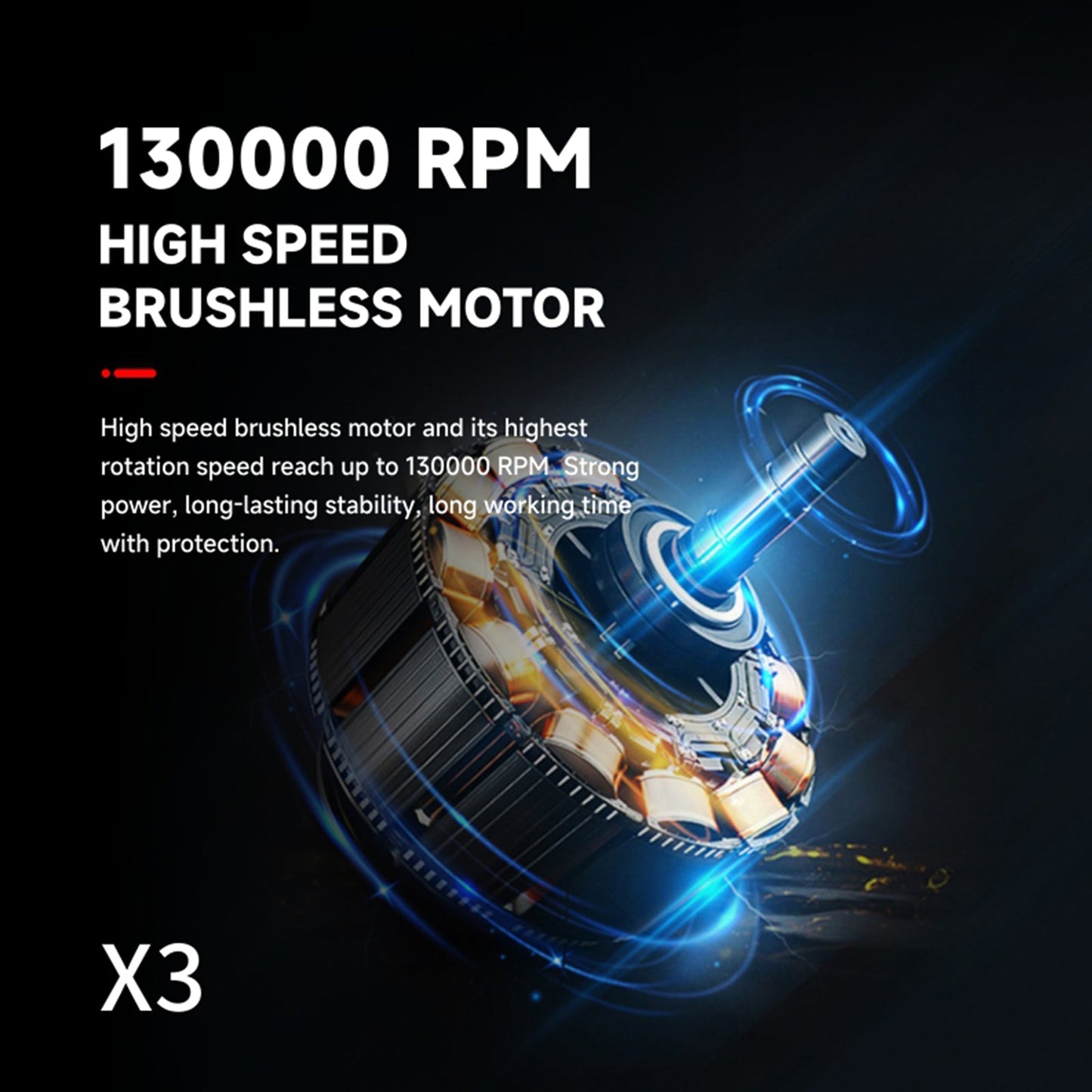 130000 RPM Turbo Blower Jet Fan Violento Turbofan Motore Brushless Ricaricabile