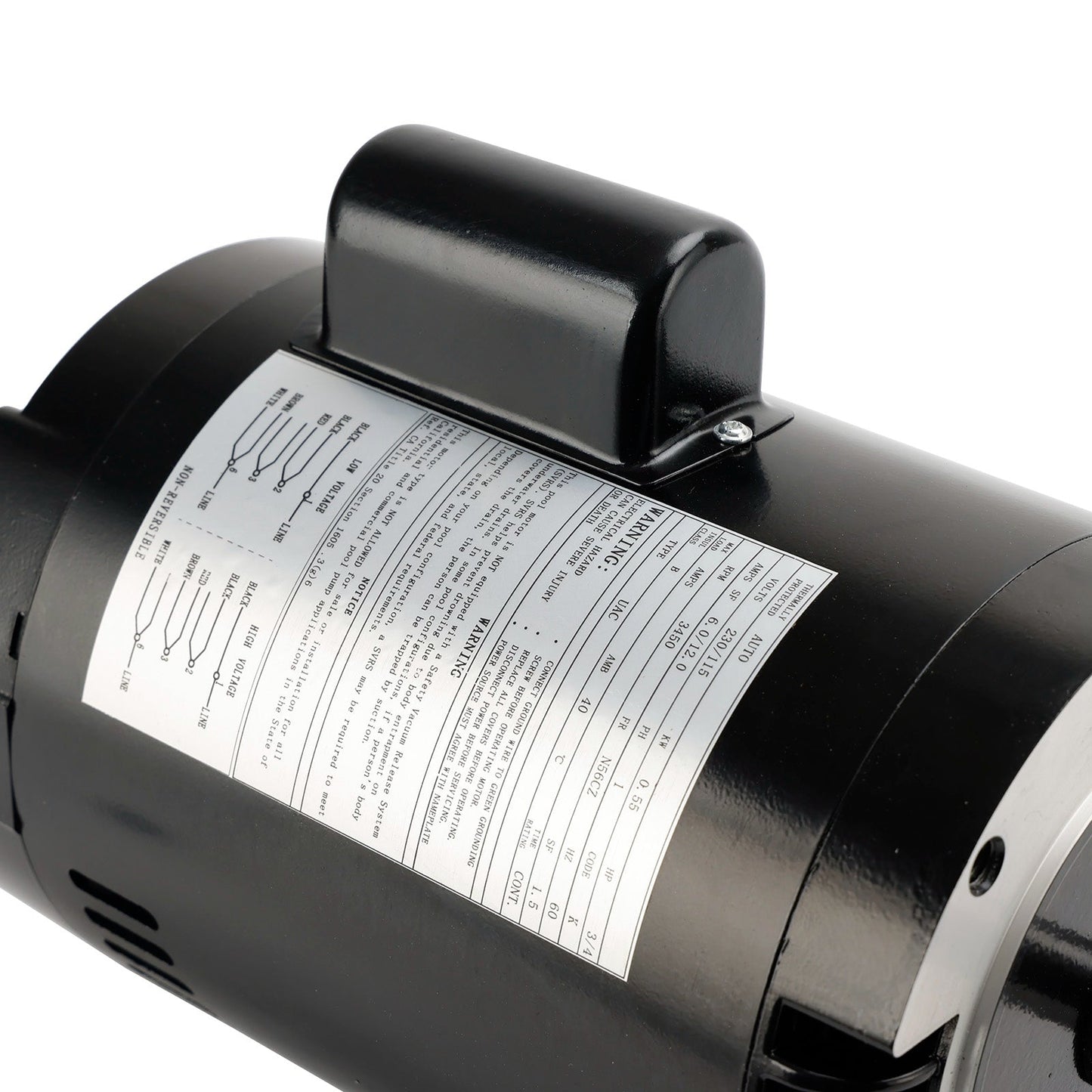 Motore sostitutivo della pompa booster per piscina B625 3/4 0,75 HP per Polaris PB4-60