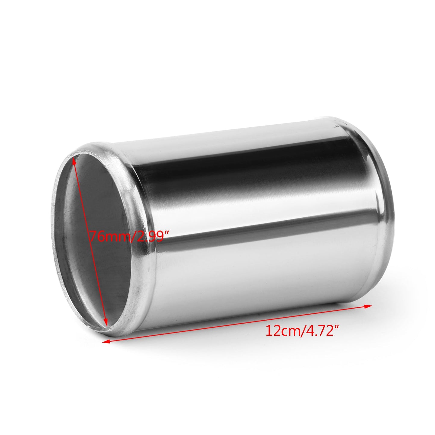 51-76mm Alumi Alloy Auto Car Straight Short Turbo Tubing Tubing Intercooler Pipe Generico