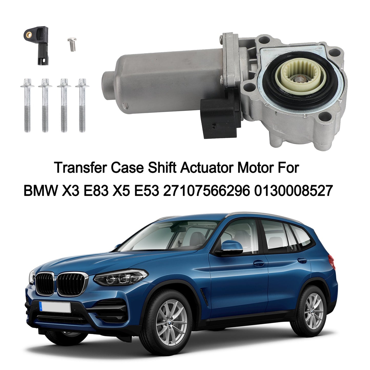 Caso di trasferimento Shift Attuatore Motore Per BMW X3 E83 X5 E53 27107566296 0130008527 Generico