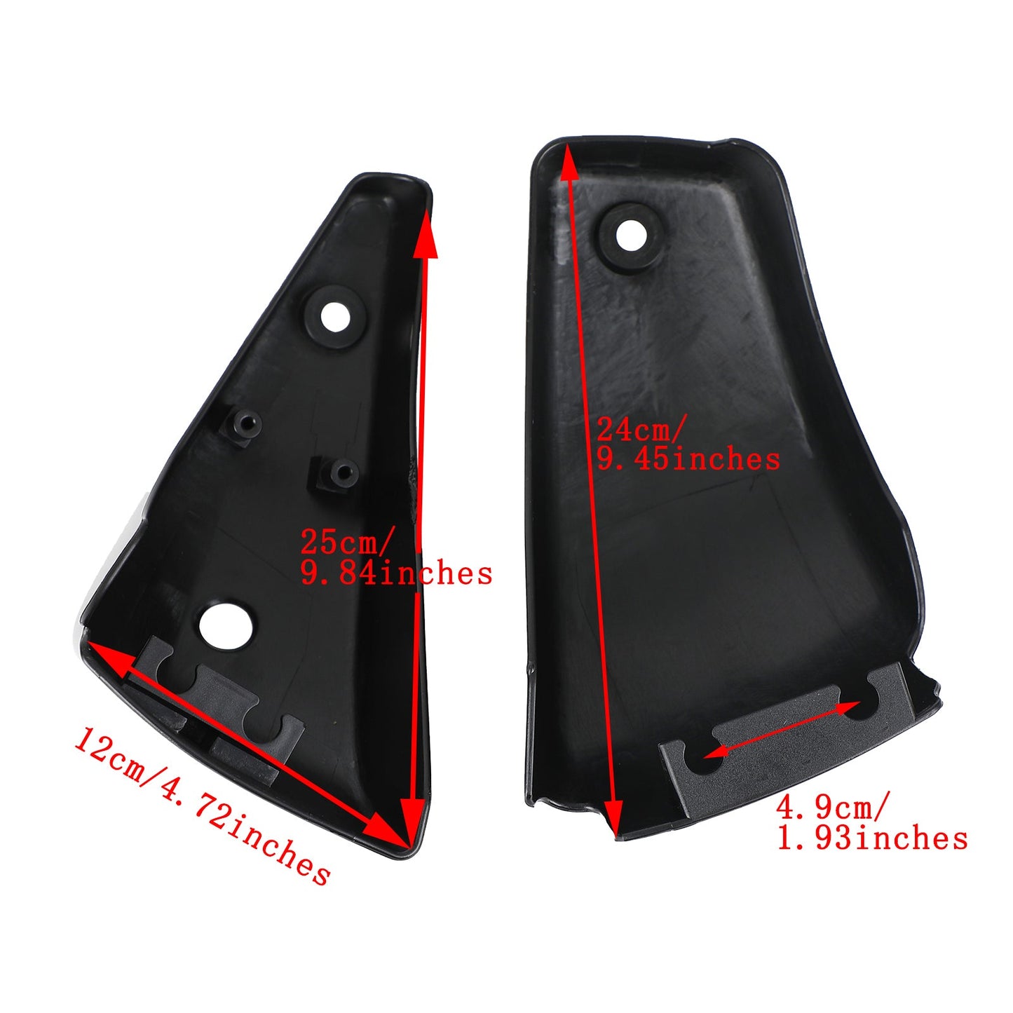 Protezione coperchio laterale batteria adatta per Yamaha VStar 1300 XVS 1300 2007-2017 Generico