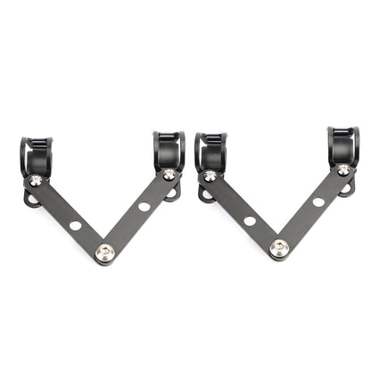 41mm - 51mm Staffa di montaggio per faro a forcella Adattatore per portalampada per motocicletta Generico