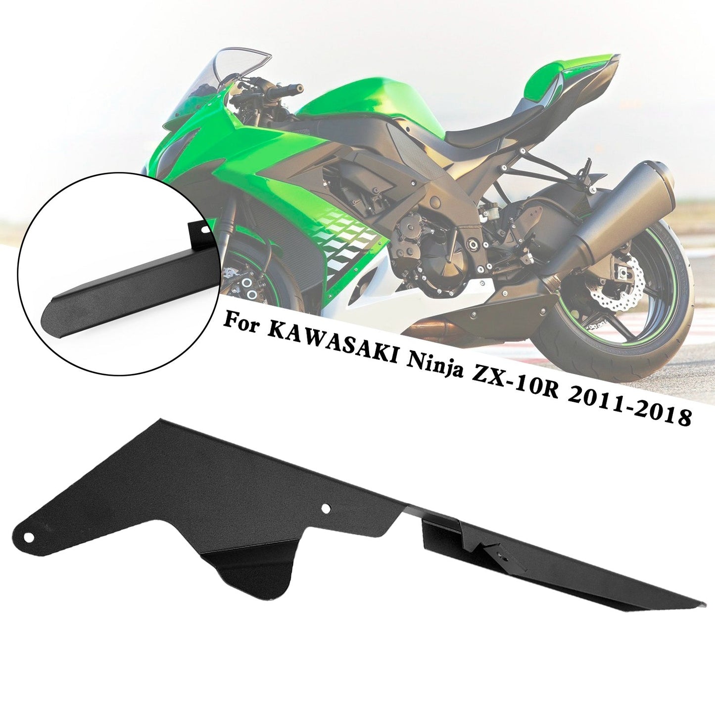 2011-2018 KAWASAKI ZX-10R Coperchio protezione protezione catena pignone