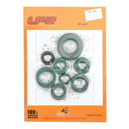 Kit guarnizioni olio motore Set 8 pezzi guarnizioni per Honda CR80R CR85R 1986-2007 cr 80r 85r Generico