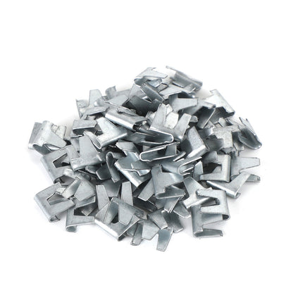 Clip per gabbia metallica da 300 pezzi con pinza per riparazione gabbia per coniglio in metallo da 1 pezzo