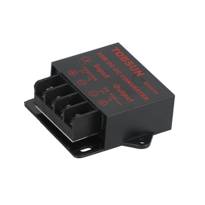 Regolatore di tensione CC Convertitore buck CC 12/24 V a 5 V 10 A 50 W Riduttore step-down