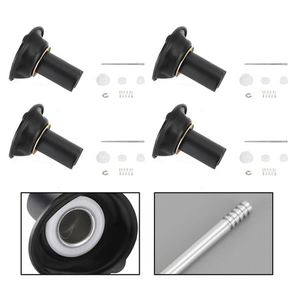 4x kit di riparazione del diaframma dello stantuffo del carburatore adatto per Yamaha XJR400 1993-2000 generico
