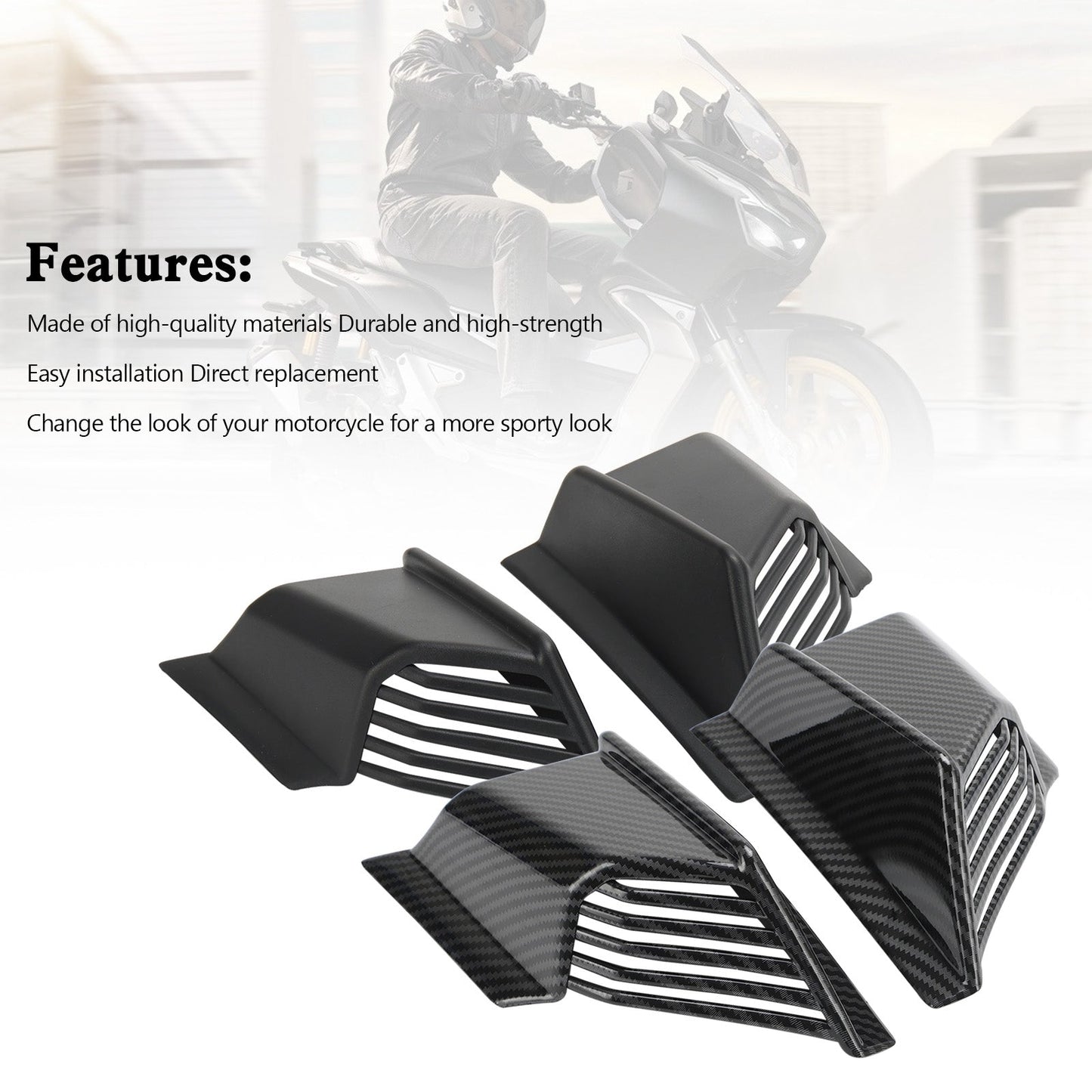 HONDA ADV-150 2019-2022 Corpo Winglet Deflettore laterale Air Wing Spoiler