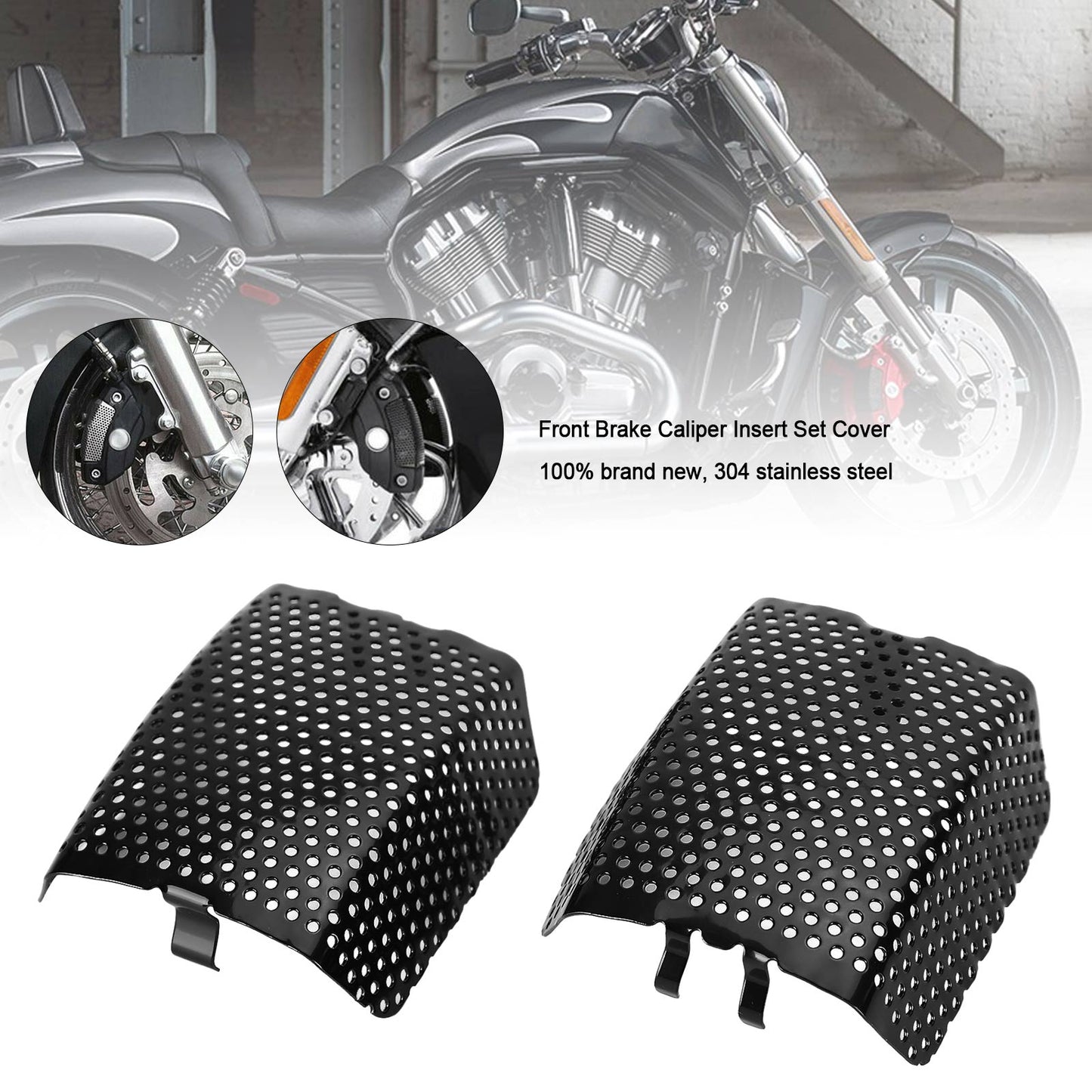 Set di inserti per pinza freno anteriore per Touring V-Rod Street Glide 42054-05 Generico