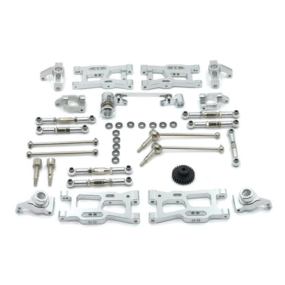 12Pcs Aggiornamenti RC Parti Kit Per Wltoys 144001 144002 124016 124017 124018 124019
