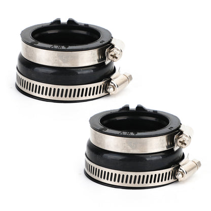2x collettore di aspirazione carburatore stivali adatti per Yamaha YFM 600 F FW Grizzly 98-2001 generico