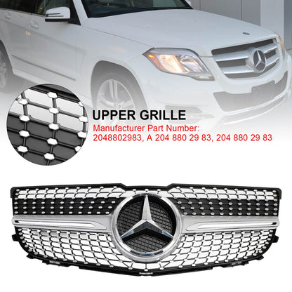 2013-2015 Mercedes Benz X204 Classe GLK 2048802983 Griglia paraurti anteriore Griglia Diamond