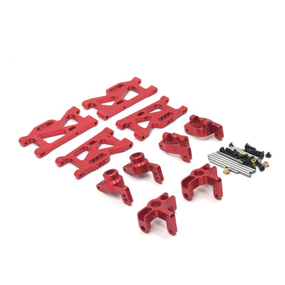 Set forcellone anteriore posteriore per Wltoys 124016 124017 124018 124019 144001-02 RC Car