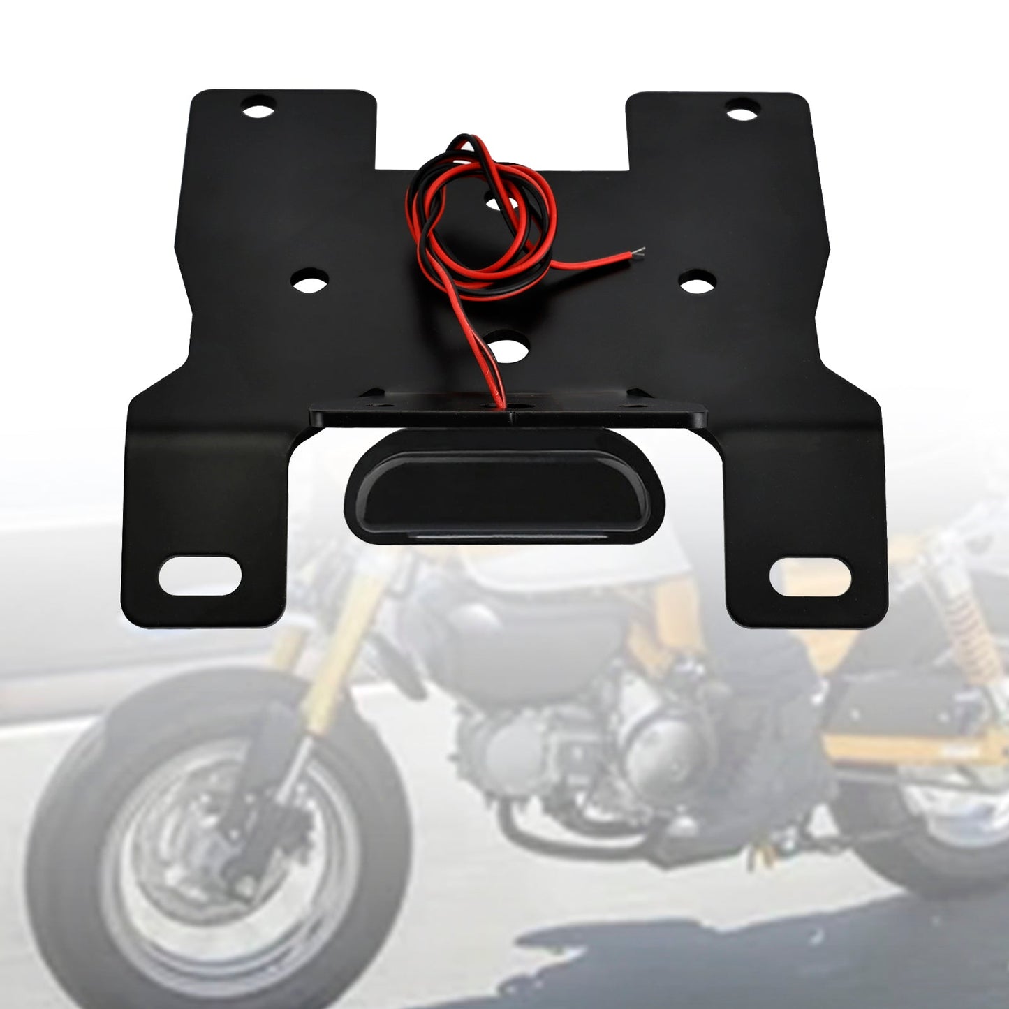 Staffa porta targa adatta per Honda Monkey 125 2018-2023