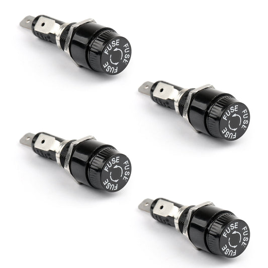 Portafusibile telaio SCI R3-14C per montaggio a pannello per fusibili in vetro 6x30mm 10A 250V