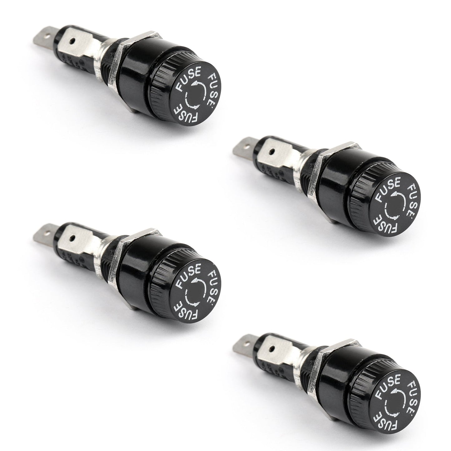 Portafusibile telaio SCI R3-14C per montaggio a pannello per fusibili in vetro 6x30mm 10A 250V