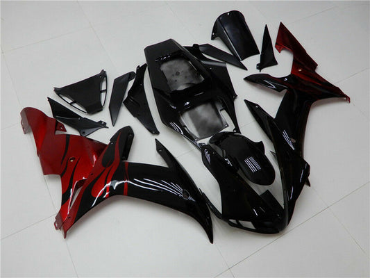 Amotopart 2002 2003 Yamaha YZF R1 Disguise Kit rosso nero