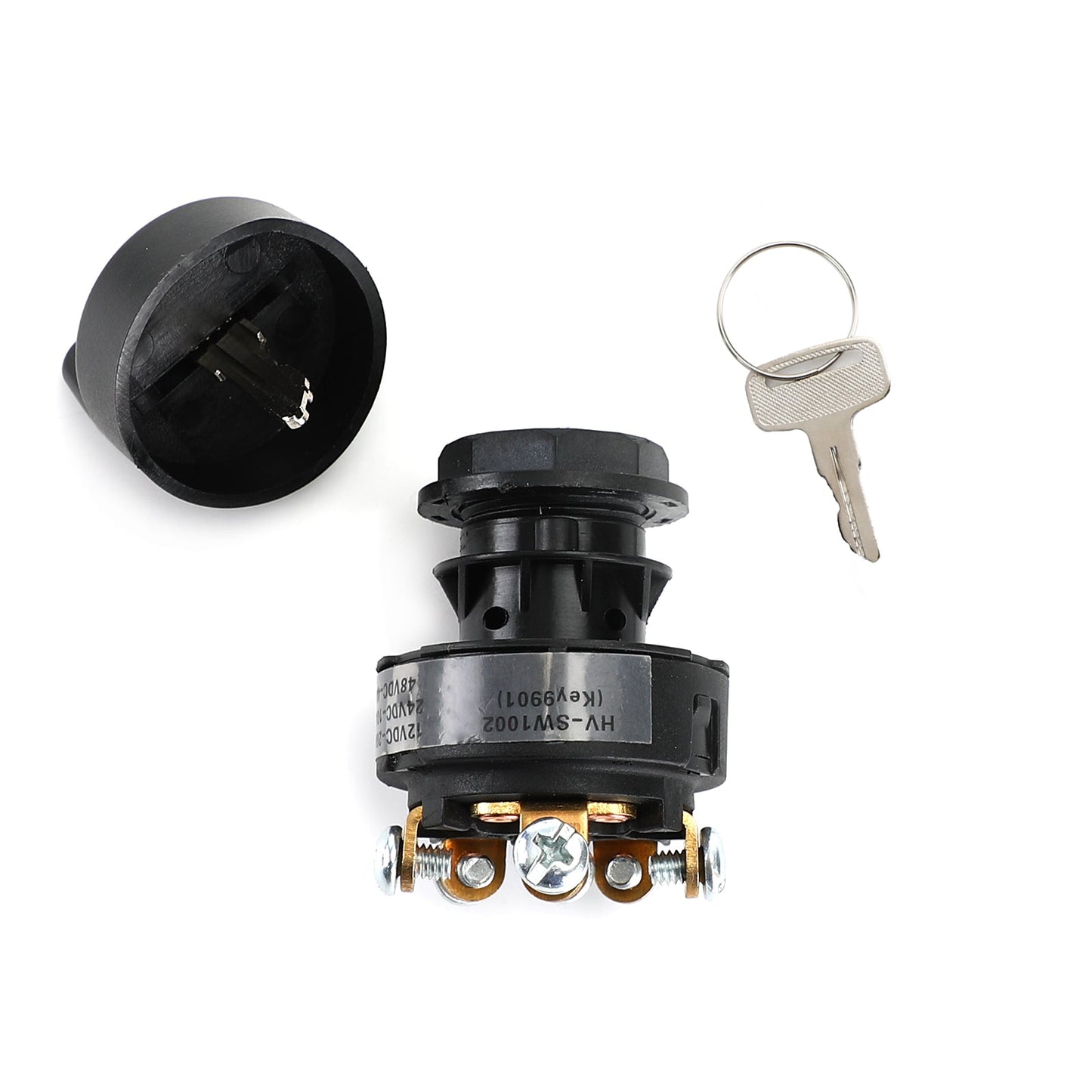 JLG 4360469 12VDC-20A 24VDC-10A 48VDC-4A Interruttore a chiave di accensione