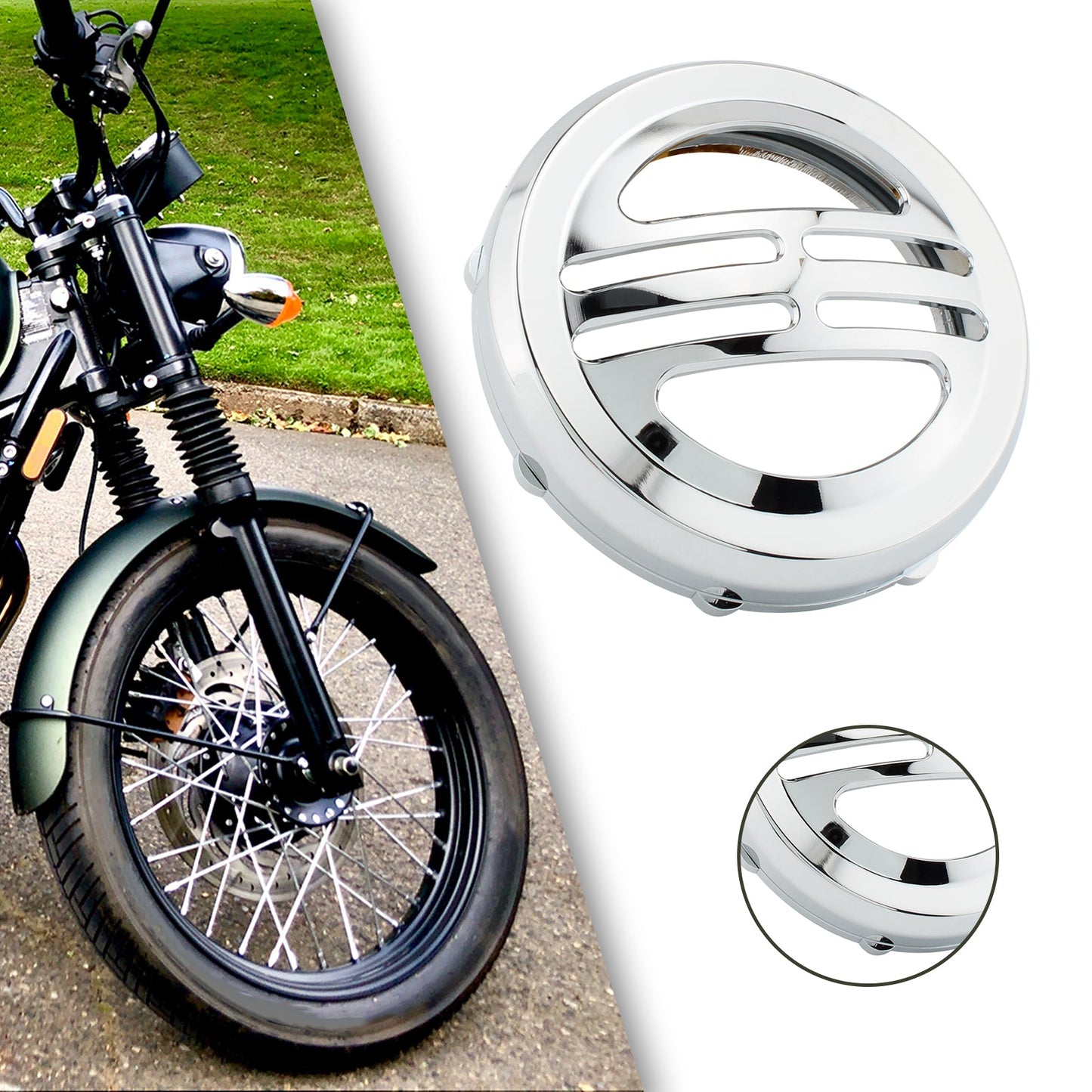 Cover Clacson Cover Decorativa Universale Per bobber T120 T100 Street twin Generico