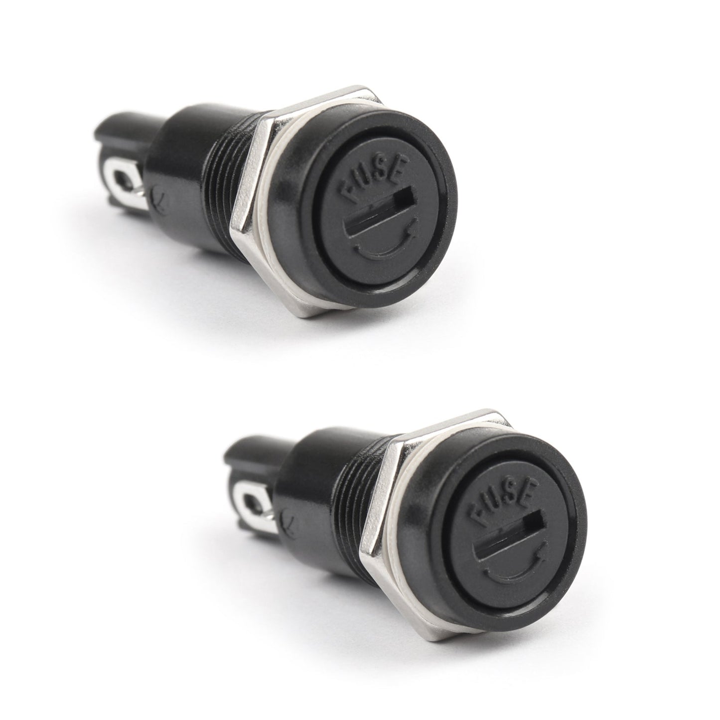 8PCS SCI R3-11 Supporto per fusibili telaio per montaggio a pannello per fusibili in vetro 5x20mm 10A 250V