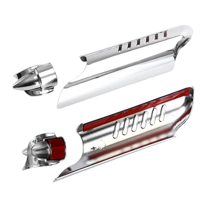 Copertura scudo deflettori forcella parte inferiore gamba per Touring Electra Glide FLHT 2000-2013 Generic