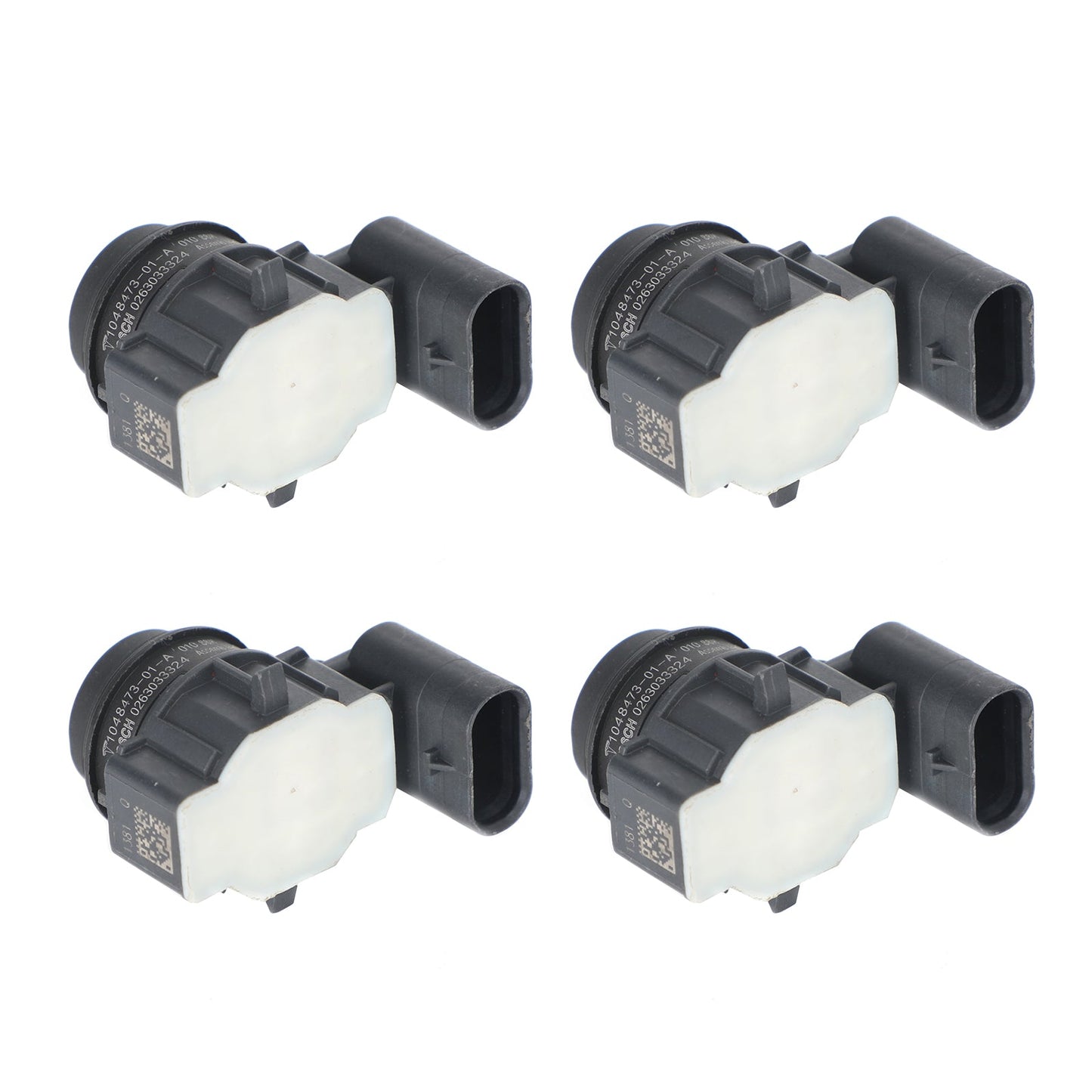 Sensore di parcheggio PDC ad ultrasuoni 4X 1048473-01-A per Tesla Model SX 2014-2016 generico
