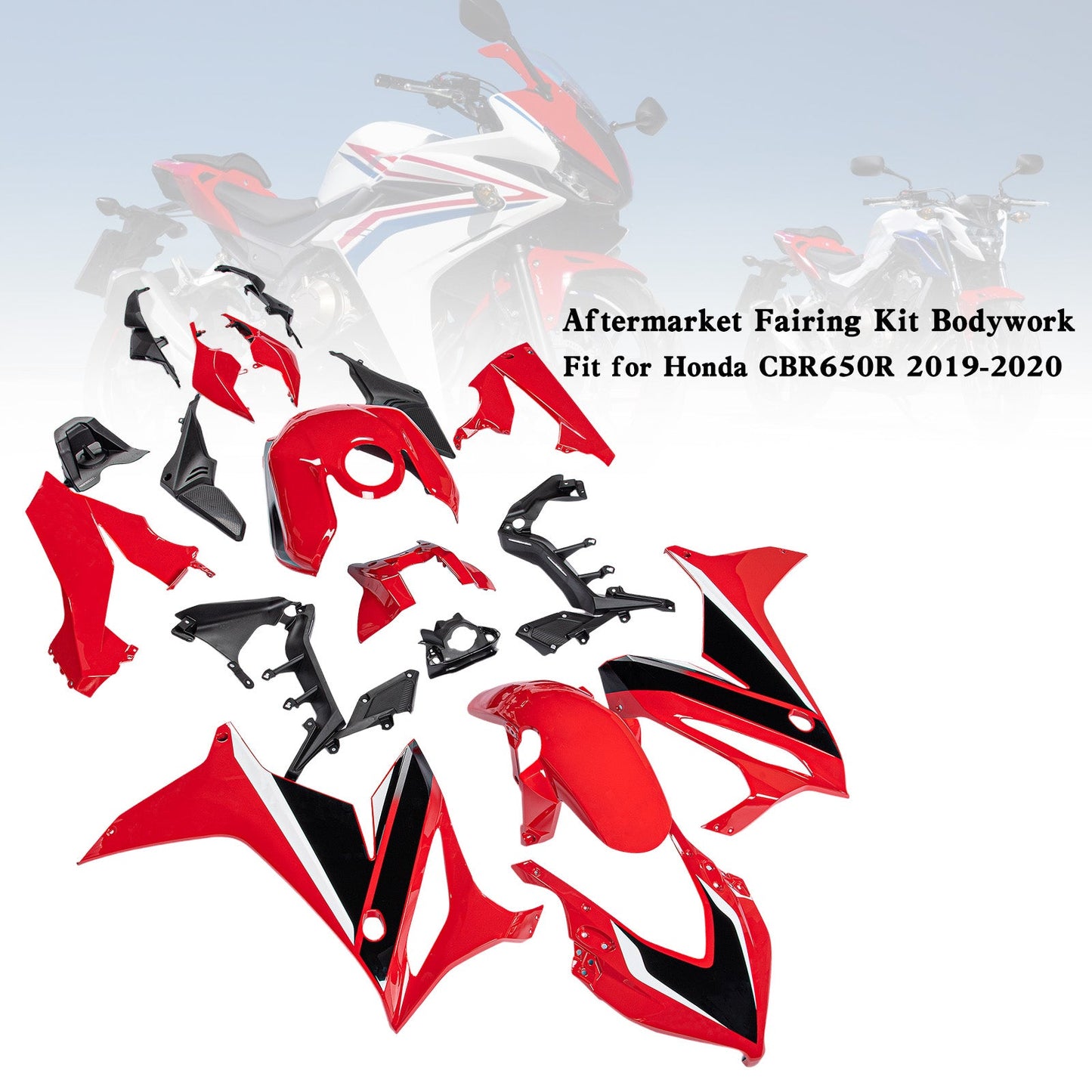 Honda CBR650R 2019-2020 carenatura stampaggio ad iniezione di plastica ABS