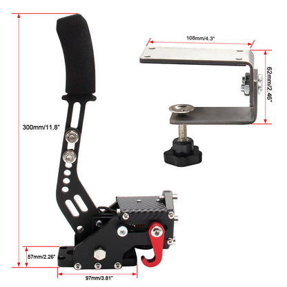 Freno a mano SIM USB 3.0 a 14 bit per supporto volante per giochi di corse G27 / G29 G920 PC