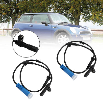 2Pcs Anteriore L &amp; R ABS Sensore di Velocità della Ruota 34526756384 per BMW Mini One R50 52 R53 Generico