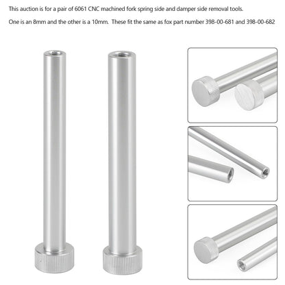 Forcella FOX - clone di 398-00-681 e 398-00-682 Strumento di rimozione lato molla e ammortizzatore