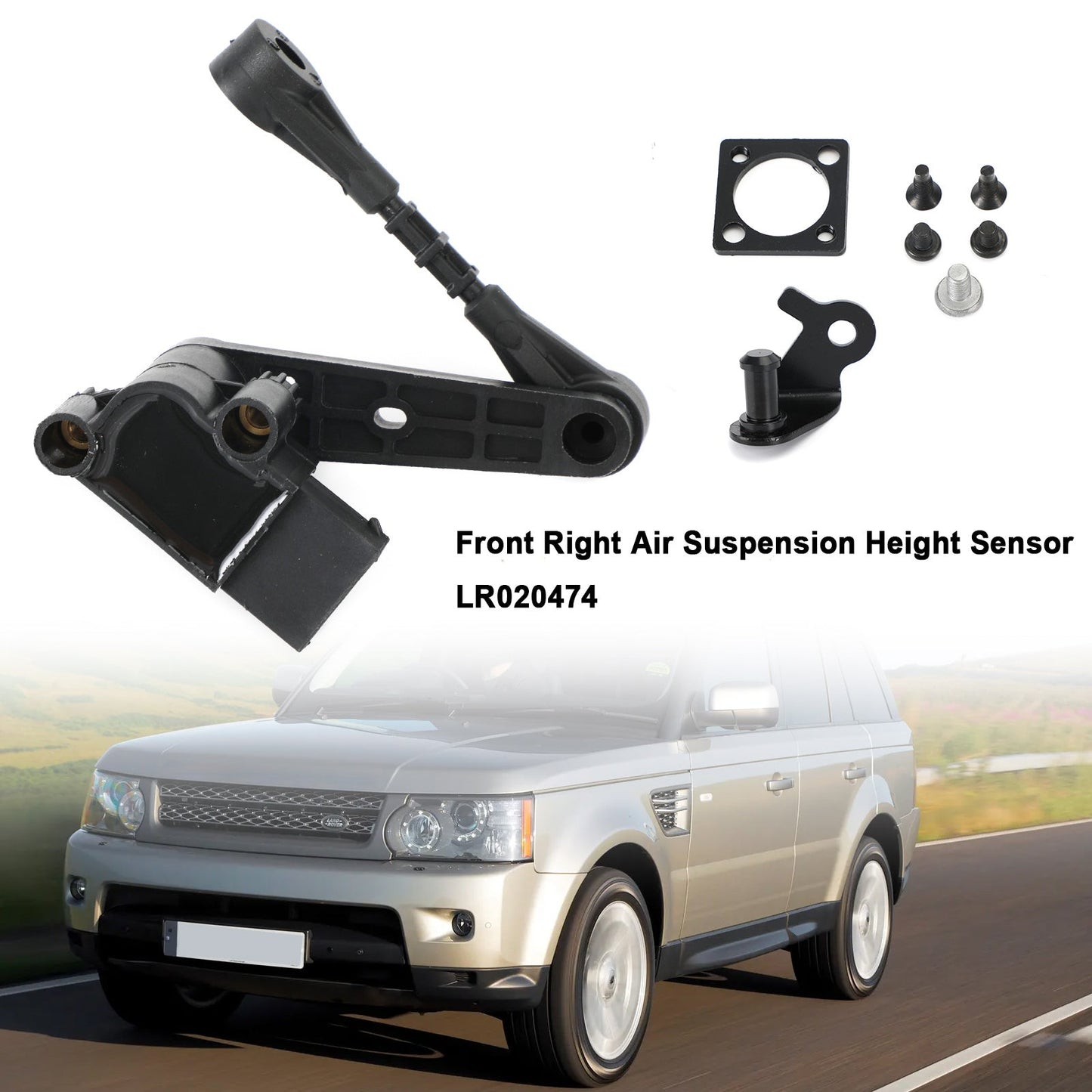 Coppia sensore di livello altezza anteriore destro e sinistro per Land Rover Range Rover Sport generico