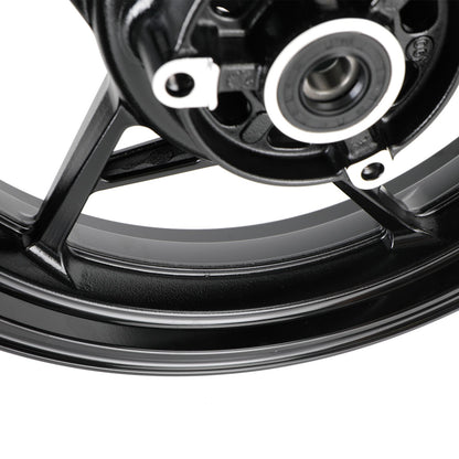 Cerchio posteriore ruota posteriore nero per Kawasaki Z400 EX400 Ninja 400 ABS 2018-2023 Generico