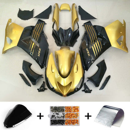 Amotopart Kawasaki ZX14R 2006-2011 Kit carena Carrozzeria Plastica ABS