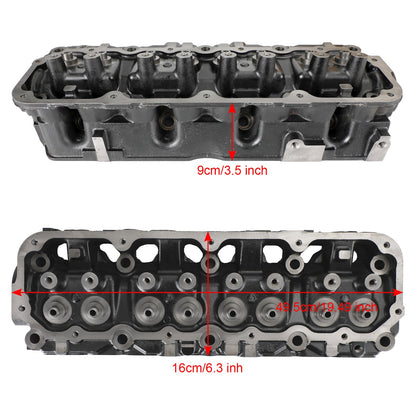 403/117 testata nuda per Jeep 2.5L 1989-2002