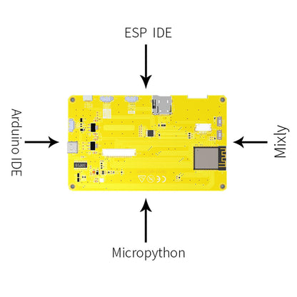 Scheda di sviluppo ESP32 Modulo Bluetooth WiFi Smart Display LCD da 4,3" PSRAM 16M