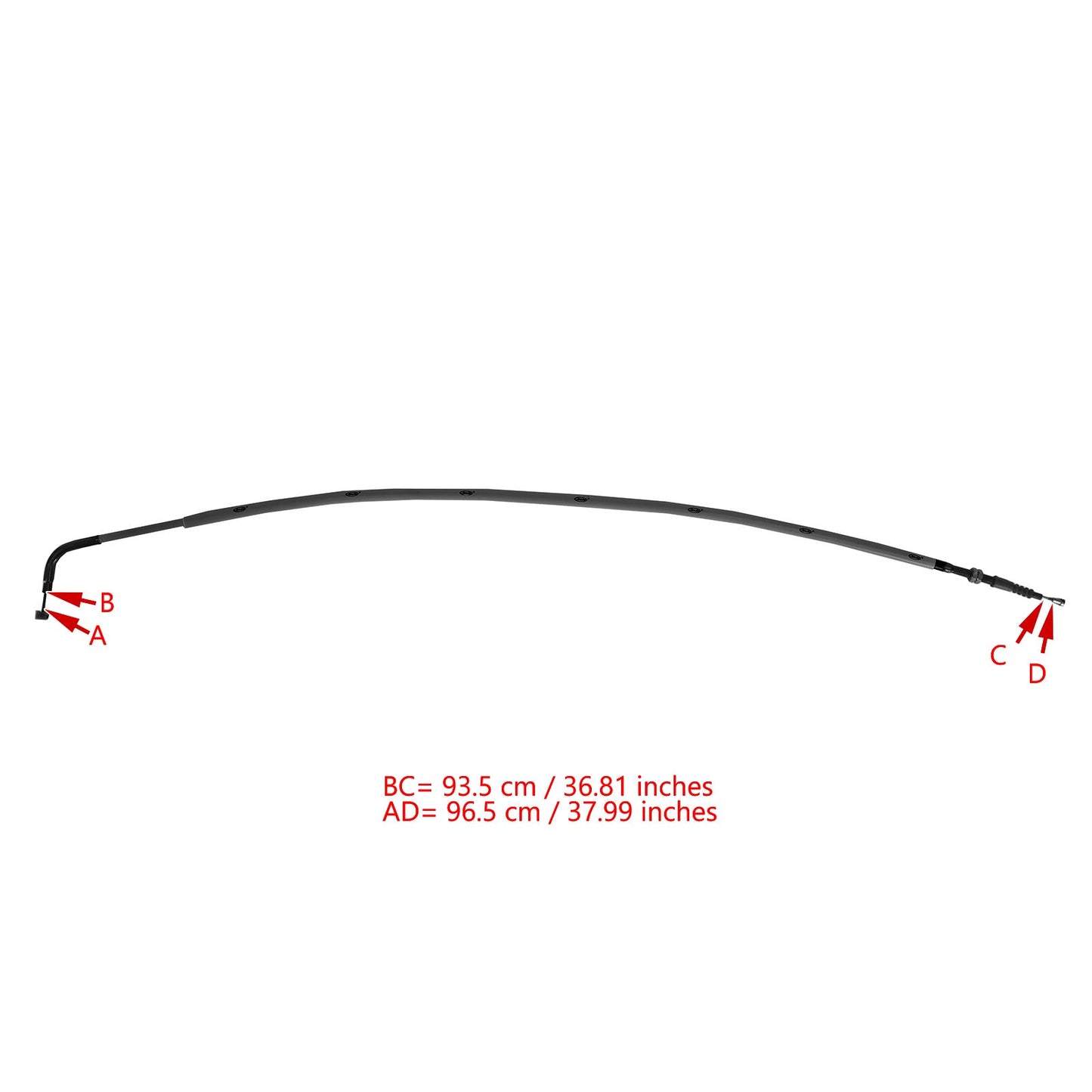 Sostituzione cavo frizione moto adatta per Kawasaki NINJA 400 2018-2020 Generico
