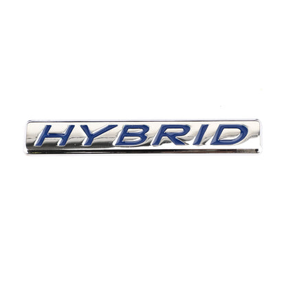 1PC 3D HYBRID Parole Adesivo per auto Emblema in metallo Distintivo per bagagliaio per auto posteriore Generico