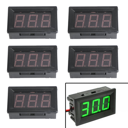 5Pcs Dc5-120V 0.56" 2 fili Led pannello display digitale voltmetro volt tester
